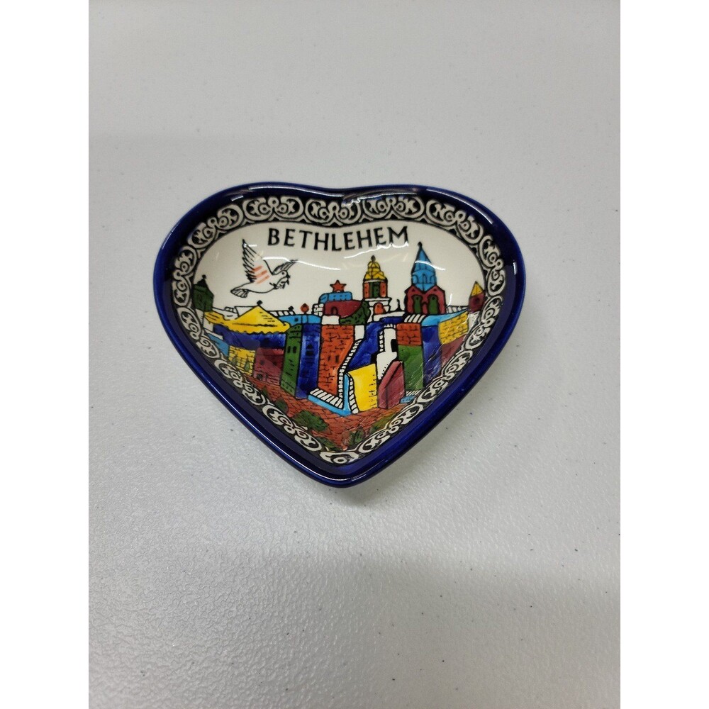 Armenian Ceramic Bowl Nazareth Décor Colorful